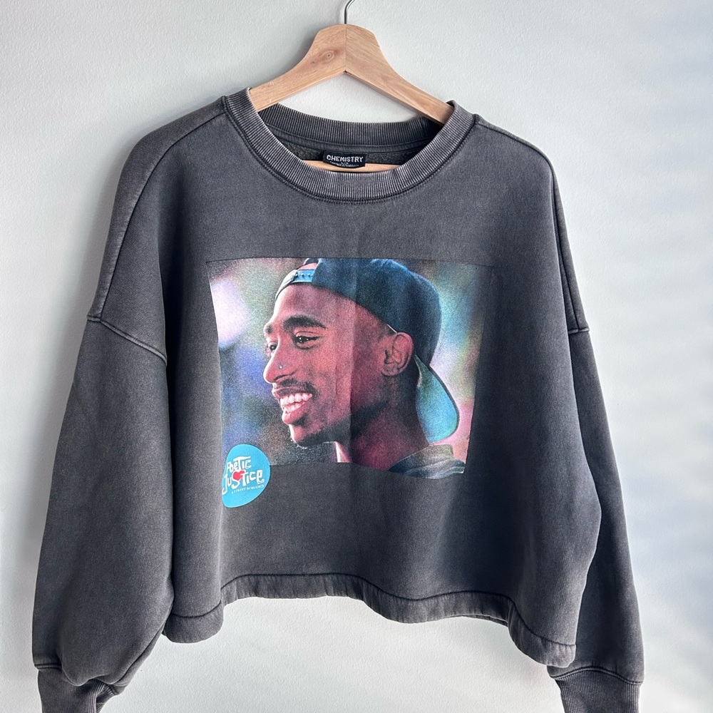 Chemistry Dark Gray Graphic Sweatshirt